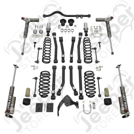 JK 4dr: 3” Alpine CT3 Short Arm Suspension System & Falcon 3.3 Fast Adjust