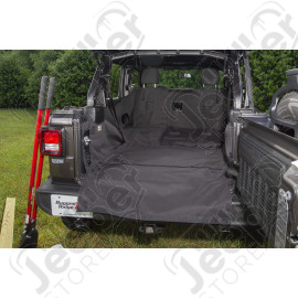 Housse de protection intérieur de coffre et banquette pour Jeep Wrangler JL Unlimited (4 portes)