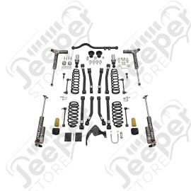 JK 4dr: 3” Alpine RT3 Short Arm Suspension System & Falcon 3.3 Fast Adjust