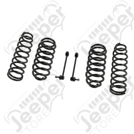 JK 4dr: 1.5” Coil Spring Lift Kit – No Shocks