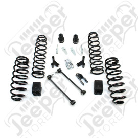 JK 4dr: 2.5” Coil Spring Base Lift Kit & Shock Extensions