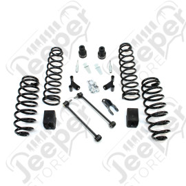 JK 2dr: 2.5” Coil Spring Base Lift Kit & Shock Extensions