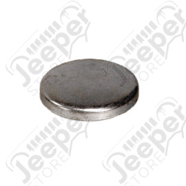 Pastille de dessablage derrière le bloc moteur (derrière volant moteur) (diamètre: 2.9/64" (5.43cm)) 2.5L essence 150cui Jeep 
