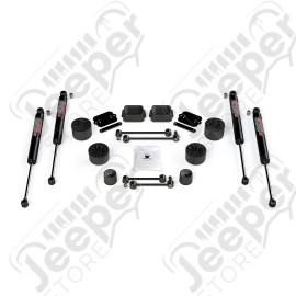 JL 4dr Rubicon: 2.5” Performance Spacer Lift Kit & 9550 VSS Shocks