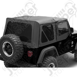 Bâche complète Soft-Top couleur : noir - Jeep Wrangler TJ - 68735 / CT20335 / 13783.35
