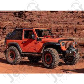 13860.35 Bâche complète "Voyager" - Couleur : Black Diamond - Jeep Wrangler JK (2 portes)