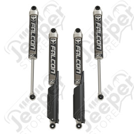 JT: Falcon SP2 2.1 Monotube Shock Kit (0–1.5” Lift)