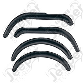 Kit de 4 Elargisseurs d'ailes type origine pour Jeep CJ5, CJ6, CJ7