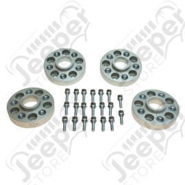 Kit de 4 élargisseurs de voie +60mm total par essieu pour Jeep Compass MP - 1408.850 / SPVA05FJC-24 / HSPVA05FJC-30