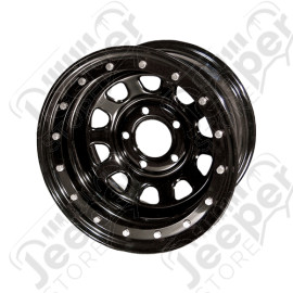 Jante Daytona Acier Noir Beadlock 8x15 / 5x114.3 / ET: -19 - 1415.20 / 841-5812