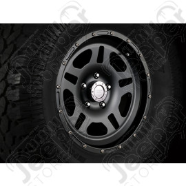 Jante aluminium Black 8.5x17 / ET: +10 - Jante Alu 17 pouces