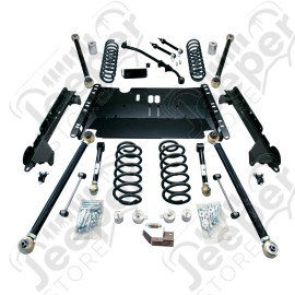 LJ LWB: 3” Enduro LCG Long Arm Suspension System – No Shocks