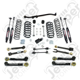 TJ: 3” Suspension System w/ 8 Short Control Arms & 9550 VSS Twin-Tube Shocks