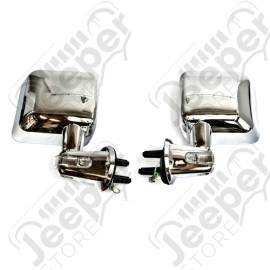 Kit de rétroviseurs chromé Jeep Wrangler JK 