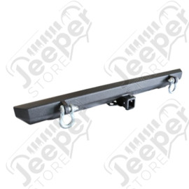 Pare chocs acier arrière avec manilles (type Warn) - Jeep Wrangler YJ, Wrangler TJ
