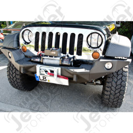 Pare chocs avant avec porte treuil Smittybilt - Jeep Wrangler JK - 1533.39 / SB76825 / SB76828