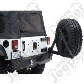 Pare chocs arrière XRC SmittyBilt avec emplacement pour roue de secours - Jeep Wrangler JK - SB76622