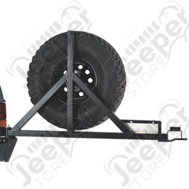 Porte roue de secours WARN pour pare chocs arrière WARN réf: 1533.55 Jeep