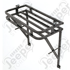  Porte bagages ''Trail Rack'' acier, noir 45 x 90 cm Wrangler TJ 