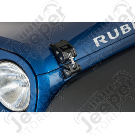 Kit attaches capot réglable en aluminium Jeep Wrangler JK