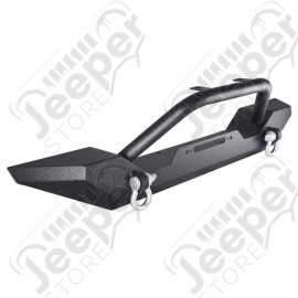 Pare chocs avant "Rock Crawler" acier noir - Jeep Wrangler YJ, Jeep Wrangler TJ - SB76801 / SB76800
