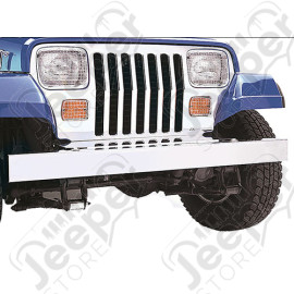 Enjoliveur de pare chocs avant acier / inox pour Jeep CJ5, CJ7, CJ8. - 1543.02 / 7448-OMI / 1543.04 / RT34024 / 11107.03