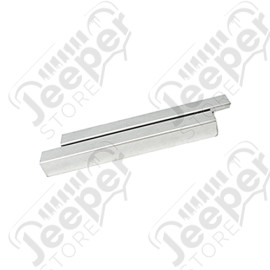Kit protections de seuils de porte acier inox Jeep CJ5