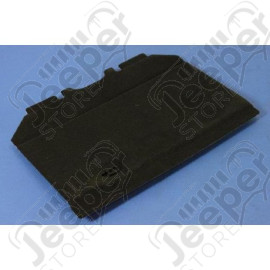 Plaque de coffre origine (noir) Jeep Wrangler JK 