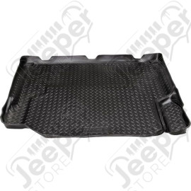 Tapis de coffre plastique noir préformé - Jeep Wrangler JK Unlimited (4 portes)