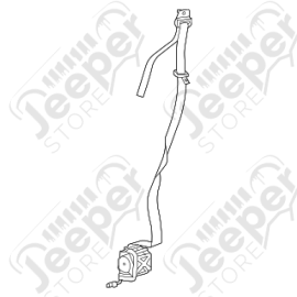 Ceinture de sécurité avant droite Jeep Wrangler JK 