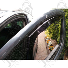 Kit de 4 déflecteurs de vitres (couleur fumée) pour Jeep Grand Cherokee WH, WK