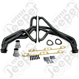Kit collecteurs d'échappement sport situé à l'extérieur du châssis moteur AMC V8 - Jeep CJ - 99190
