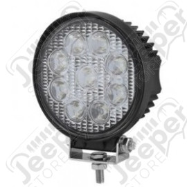 Feu Longue portée rond à LED 27W - 1755 lumens (diamètre: 11.5cm) - BATFT030R