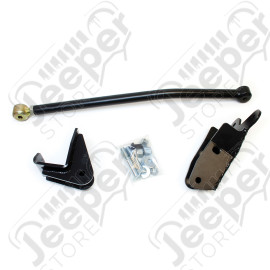 JK: Track Bar Drop Bracket & Frame Brace Kit – Front Upper (4–6” Lift)