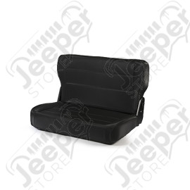 Banquette arrière rabattable couleur noir Jeep CJ et Wrangler YJ