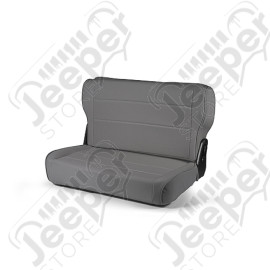 Banquette arrière avec dossier rabattable couleur grise Jeep Wrangler TJ 
