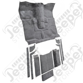 Moquette d'intérieur complète noire - Jeep CJ7, Wrangler YJ - 1606.12 / 13690-01