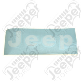 Autocollant Jeep couleur blanc - 1666.23