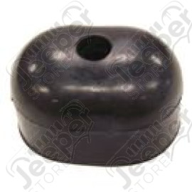 Butée en caoutchouc pour coffre (longueur: 1.85" - 4.70cm) Jeep CJ, Wrangler YJ et TJ