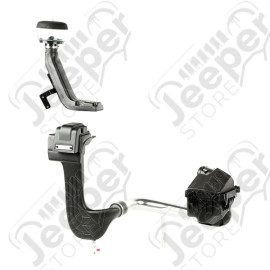 Snorkel admission d'air direct avec pré-filtre cyclonique, Performance Intake System Modular XHD pour 2.8L CRD pour Jeep Wrangler JK 
