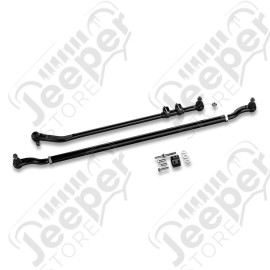 JK: HD Chromoly Tie Rod Kit & HD Forged Drag Link Flip Kit (4–6” Lift)