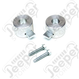 TJ: 1.75" Bump Stop Strike Pad Kit w/ Spring Retainer Rear Lower – (LCG Lift) 