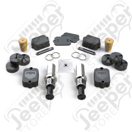 JL: 3”-Stroke SpeedBump & Progressive Bump Stop Kit – Front & Rear (4.5” Lift)