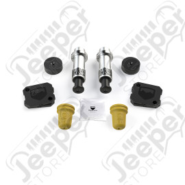 JT: 2”-Stroke SpeedBump & Progressive Bump Stop Kit–Front & Rear (2.5-3.5” Lift)