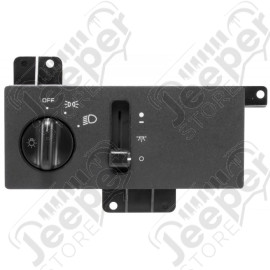 Contacteur d'éclairage (bouton phares) (sans antibrouillard et sans allumage automatique) - Jeep Grand Cherokee ZJ, ZG - 0422.64 / 1S1818