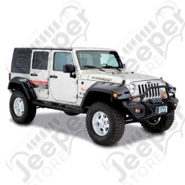 Kit d'élargisseurs d'ailes ARRIERE BUSHWACKER - Jeep Wrangler JK Unlimited (4 portes) - BSW1004402