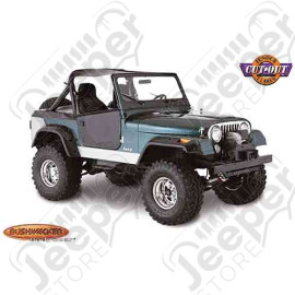 4 Elargisseurs d'ailes BUSHWACKER pour Jeep CJ