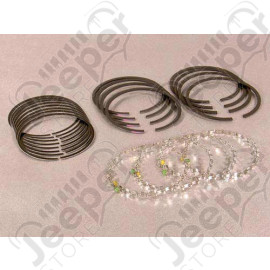 Kit de segmentations (cote: standard) pour 2.5L essence (150cui) pour Jeep