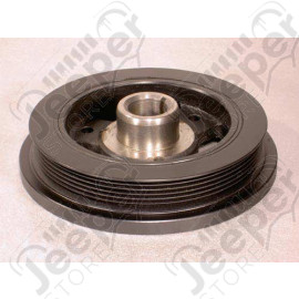 Poulie dumper 4.0L essence 6 cylindres en ligne injection (242cui) pour Jeep 