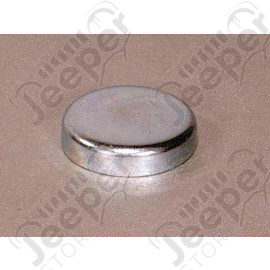 Pastille de dessablage devant ou derrière la culasse (diamètre: 1.1/2" (3.81cm)) 4.9L , 5.9L , 6.1L V8 AMC essence Jeep 